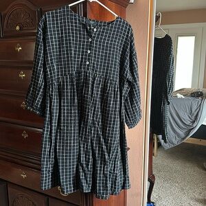 Nico Swing Dress from Able size small black and white checkered. Never worn